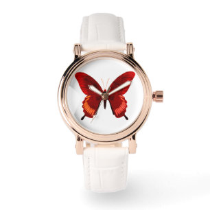 Crimson Butterfly eWatch Watch Armbandsur