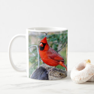 Crimson Cardinal Skogen Kaffemugg