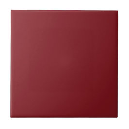 Crimson Carmine Red Square Kitchen and Bathroom Kakelplatta