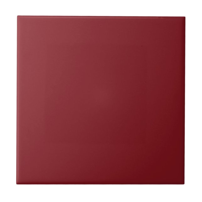Crimson Carmine Red Square Kitchen and Bathroom Kakelplatta (Framsidan)