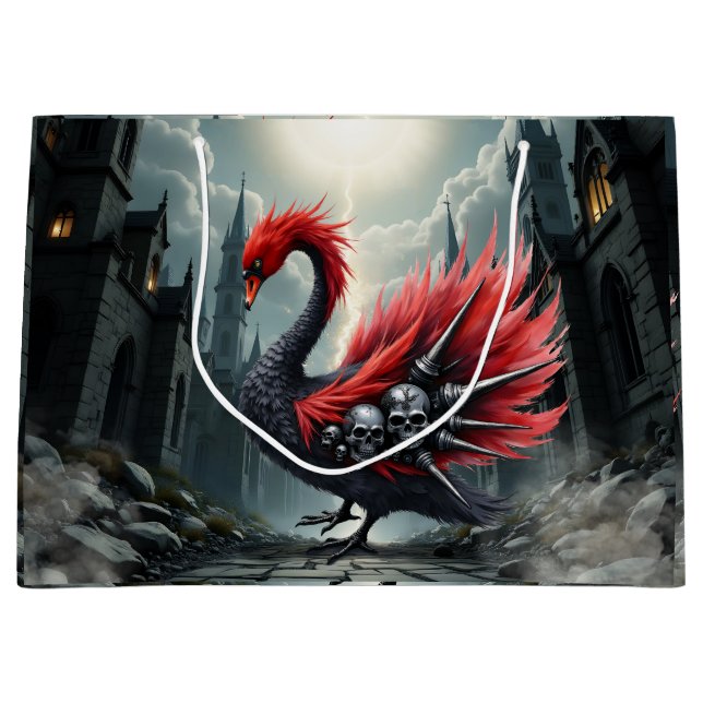 Crimson Cathedral Swan. (Framsidan)