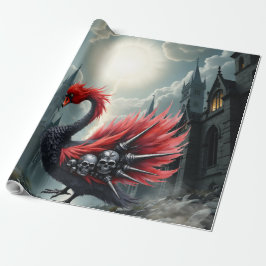 Crimson Cathedral Swan. Presentpapper