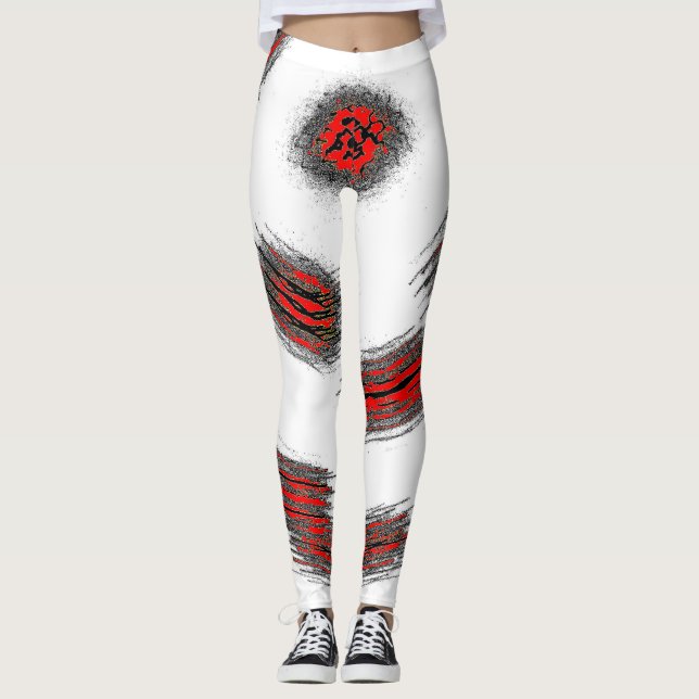 Crimson Claw Leggings (Framsida)
