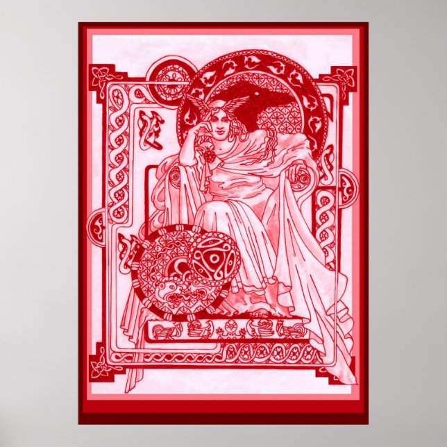 Crimson Corbie Queen Poster (Framsidan)