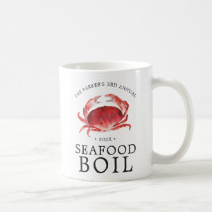 Crimson Crab  Händelse för crawlningsbåge Kaffemugg