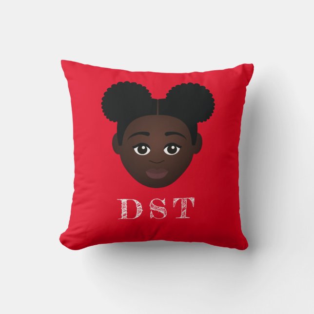 Crimson & Cream Message Dekorativ kudde (Framsida)