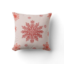 Crimson Crystal Pillow