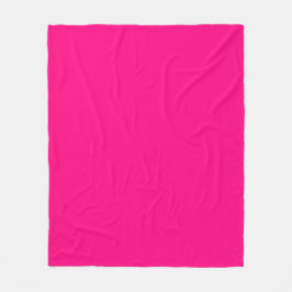 Crimson Deep Rosa Festive Fleecefilt