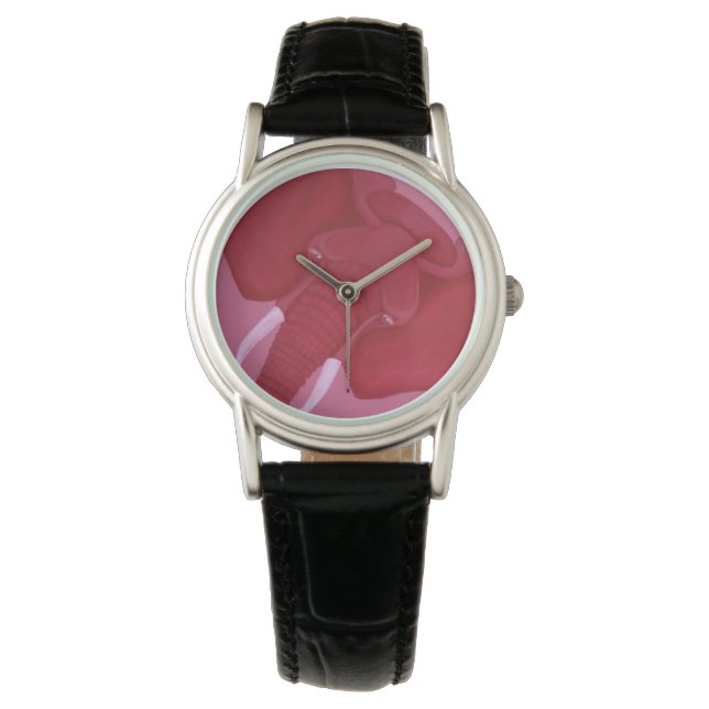 Crimson Elephant Watch Armbandsur (Framsida)