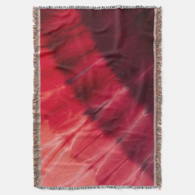 Crimson Embrace Throw Filt (Framsidan Vertikal)