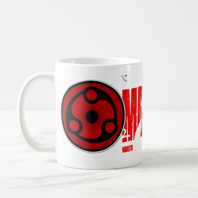 Crimson Eye Shinobi Mug – Legendary Warrior Anime  Kaffemugg (Vänster)