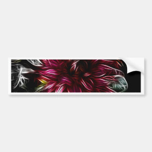 Crimson Flower Bildekal