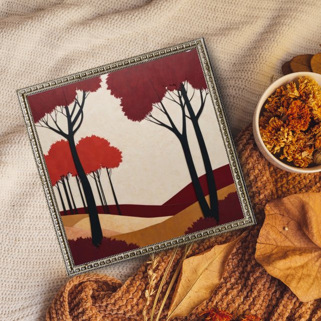 Crimson Forest Fototryck (Skapare uppladdad)