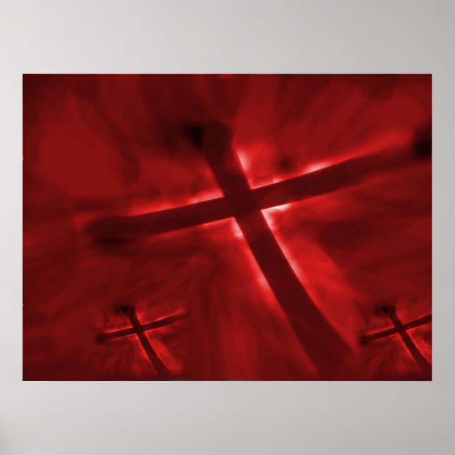 Crimson Fredag Poster (Framsidan)