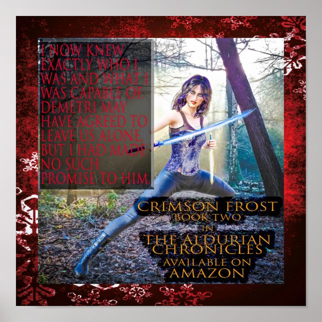 Crimson Frost Poster Semi-Gloss (Framsidan)