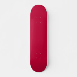 Crimson Glory Solid Färg Mini Skateboard Bräda 18,5 Cm