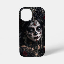 Crimson Gothic Calavera – Svart Ros