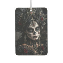 Crimson Gothic Calavera – Svart Ros