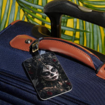 Crimson Gothic Calavera – Svart Ros