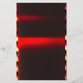 Crimson Gothic Film Stationary Brevpapper