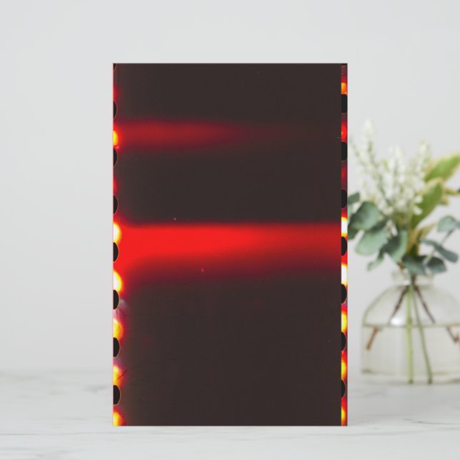 Crimson Gothic Film Stationery Brevpapper (Stående Fram)