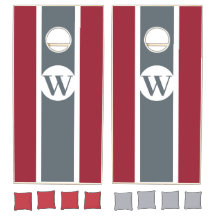 Crimson & Grått College Team Monogram