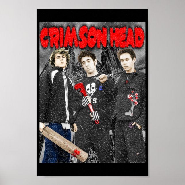 CRIMSON HEAD THE POSTER (Framsidan)