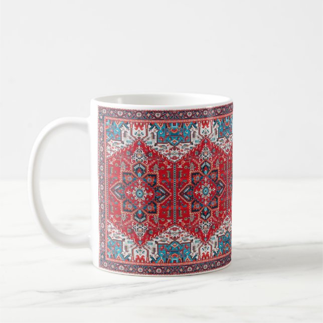 Crimson Heirloom: Marockos kulturarv Matta Art Kaffemugg (Vänster)
