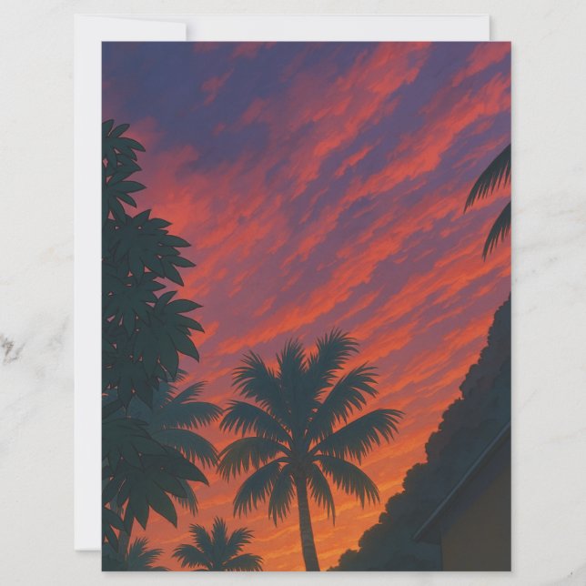 Crimson Himmel & Cotton Candy Clouds - Dreamy (Framsida)