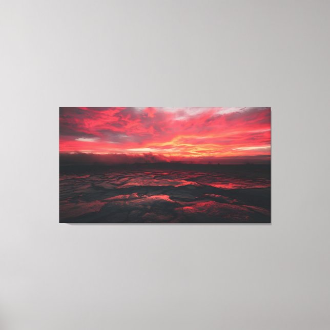 Crimson Horizon Canvastryck (Framsida)