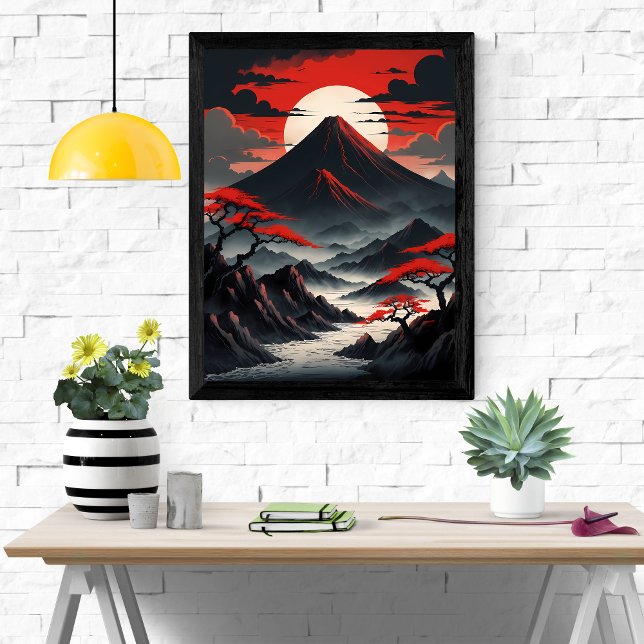 Crimson Horizon Poster (Skapare uppladdad)