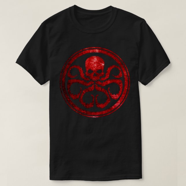 Crimson Hydra T Shirt (Design framsida)