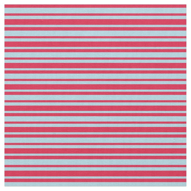 Crimson & Light Blue Lining/Stripe Mönster Tyg (Närbild)