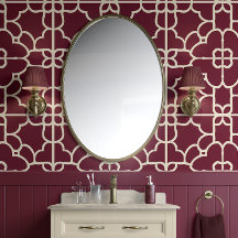 Crimson Majesty - Burgundy & Cream - sofistikerad