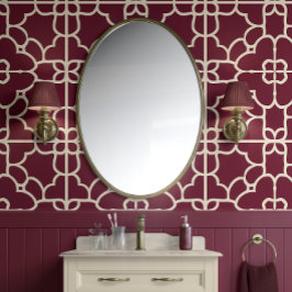 Crimson Majesty - Burgundy & Cream - sofistikerad