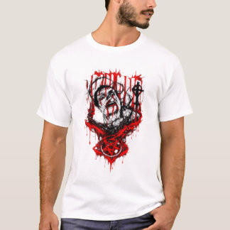 Crimson Martyr – gotisk skräckmetaldesign T Shirt
