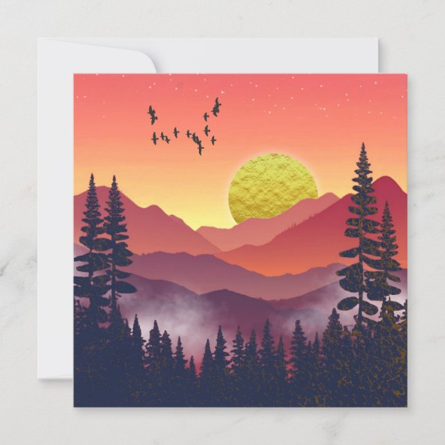 Crimson Mountains liggande (Framsida)