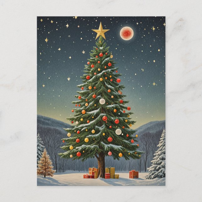 Crimson Noel Vykort (Framsida)