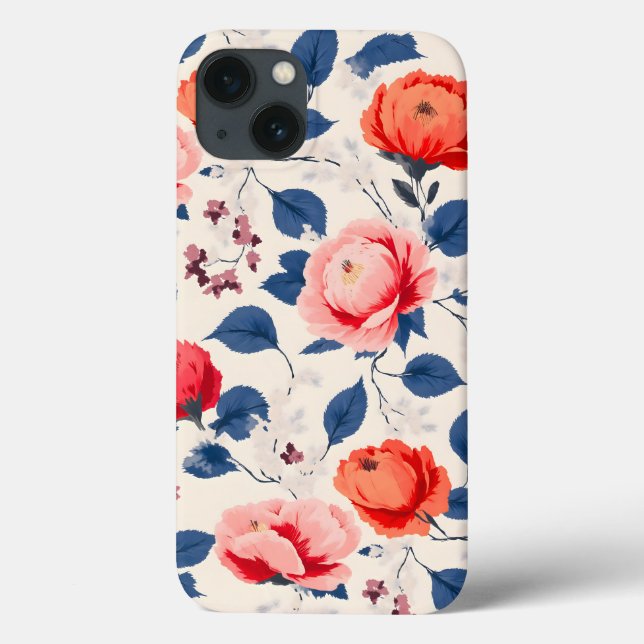 Crimson och Coral Flower (Baksida)