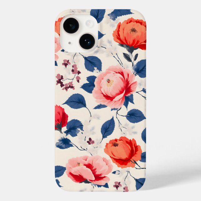 Crimson och Coral Flower (Baksida)