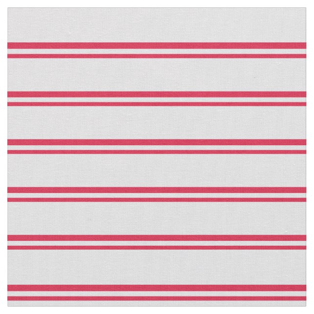 Crimson och Lavender Färgad Lining Mönster Tyg (Närbild)