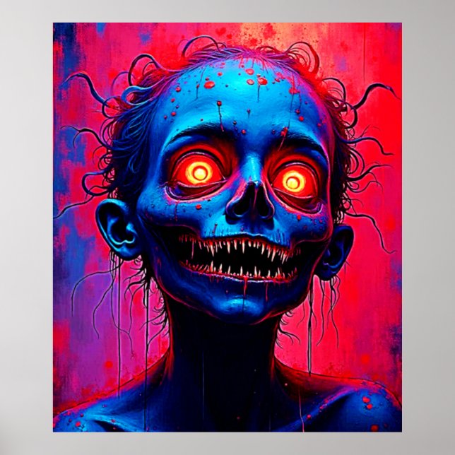 Crimson Ögon: Minderns fasor Poster (Framsidan)