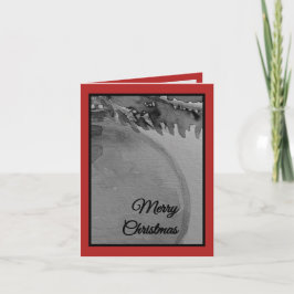 Crimson Ornament Christmas – Elegant Holiday Card Helgkort