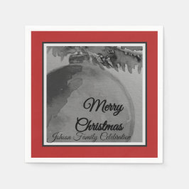 Crimson Ornament Christmas – Holiday  Pappersservett