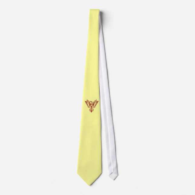 Crimson Phoenix Stigning necktie Slips (Framsida)