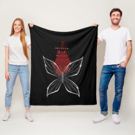 Crimson Rain sökte Flower Hua Cheng Fleecefilt
