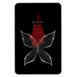 Crimson Rain sökte Flower Wraith Butterfly Magnet