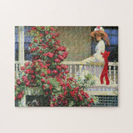 Crimson Rambler Philip Hale Fine Art Pussel