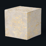 Crimson Red and Guld Vintage Damask Presentaskar<br><div class="desc">Vintage: Pälsbox för elfenbensdamm med accenter från guld som komplement till insamlingen nedan.</div>