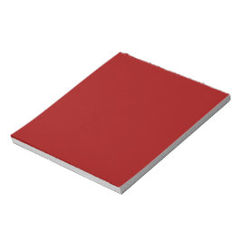 Crimson Red Solid Färg Anteckningsblock